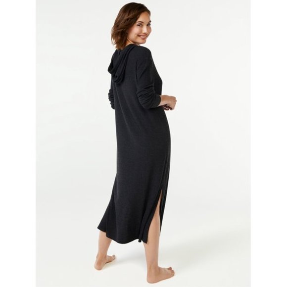 Joyspun Intimates & Sleepwear Joyspun Womens Hooded Midi Sleep